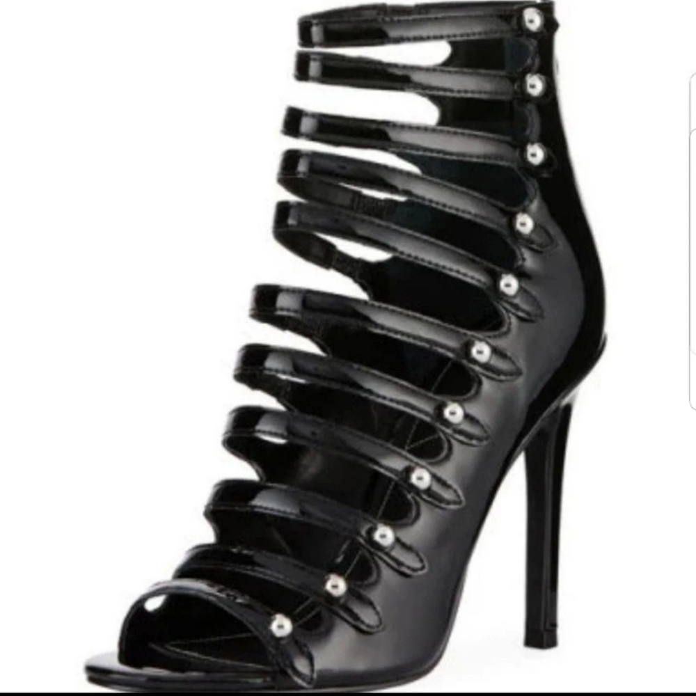 Open Toe Strappy High Sandal